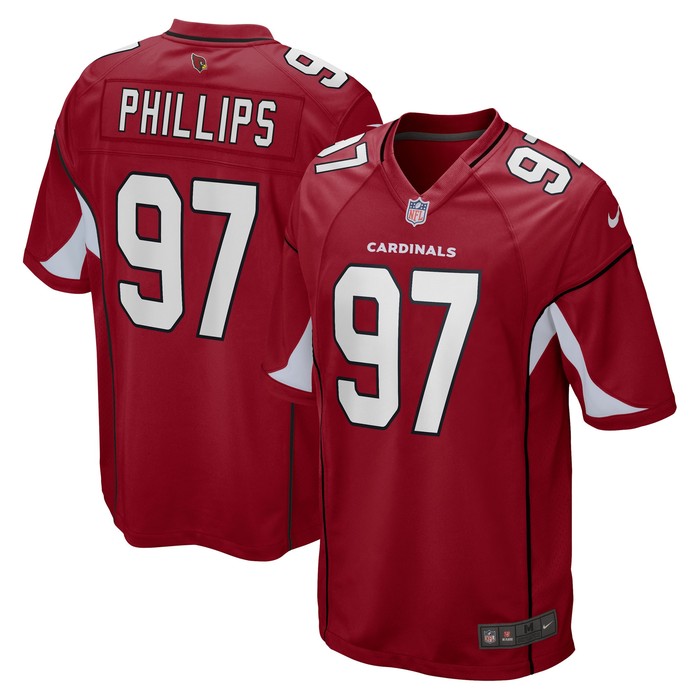 Jordan Phillips Arizona Cardinals Game Jersey - Cardinal Nfl