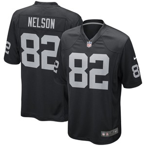 Jordy Nelson Las Vegas Raiders Nike Game Jersey - Black