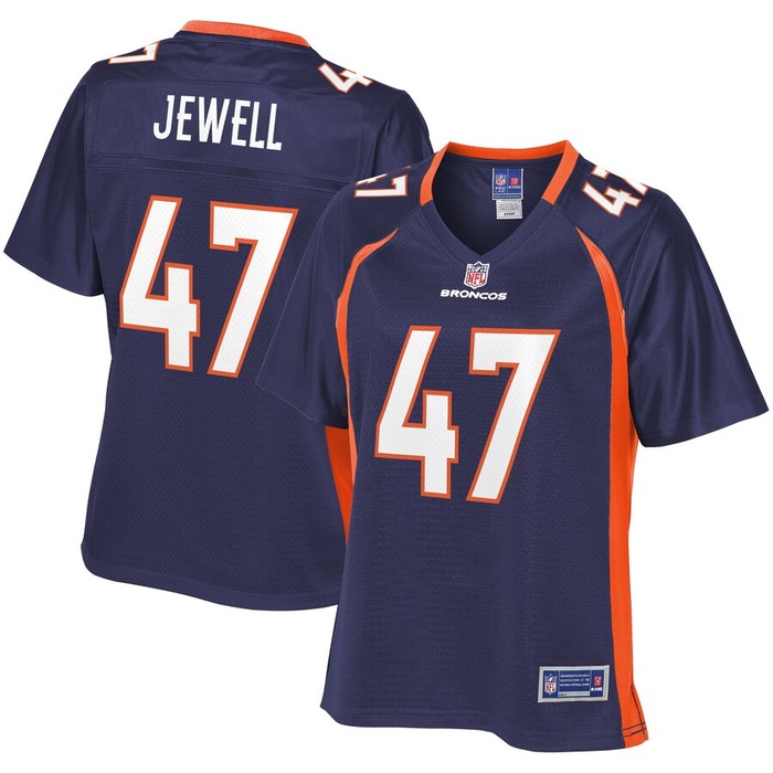 Josey Jewell Denver Broncos Nfl Pro Line Womens Alternate Player Jersey - Navy