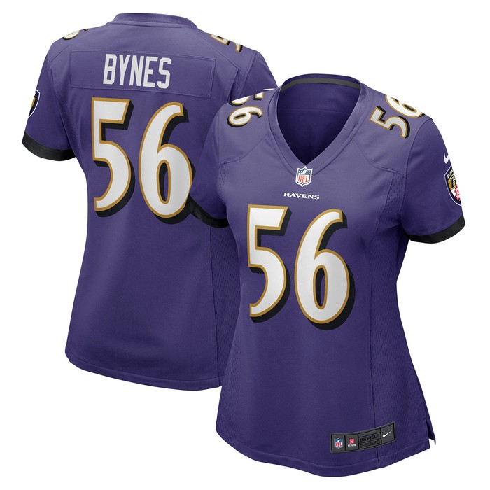 Josh Bynes Baltimore Ravens Womens Game Jersey - Purple Nfl