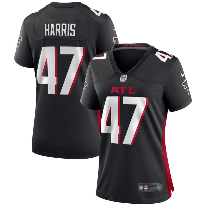 Josh Harris Atlanta Falcons Womens Game Jersey - Black Nfl