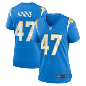 Josh Harris Los Angeles Chargers Womens Game Jersey - Powder Blue Nfl