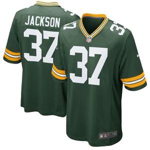 Josh Jackson Green Bay Packers Game Player Jersey - Green Nfl