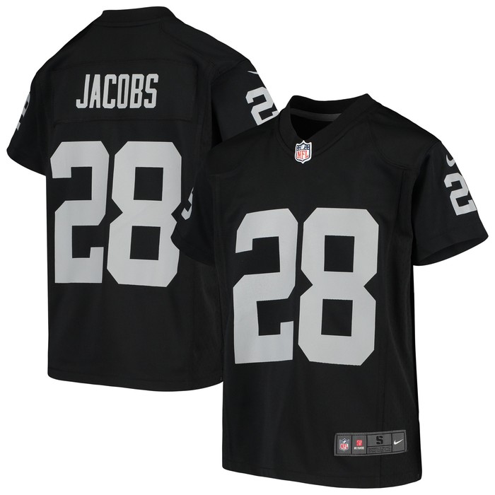 Josh Jacobs Las Vegas Raiders Game Jersey Black Nfl