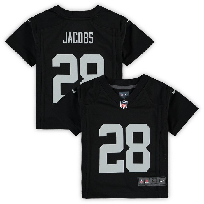 Josh Jacobs Las Vegas Raiders Toddler Game Jersey - Black Nfl