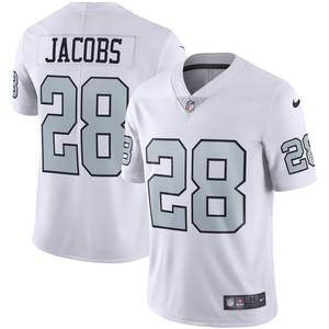 Josh Jacobs Las Vegas Raiders Vapor Untouchable Color Rush Limited Player Jersey - White Nfl