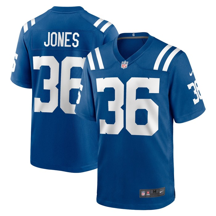 Josh Jones Indianapolis Colts Game Jersey - Royal Nfl