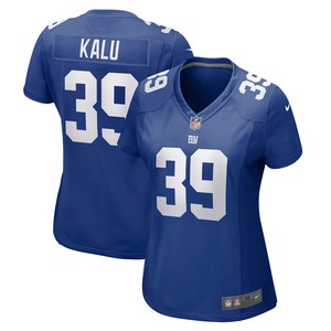 Joshua Kalu New York Giants Womens Game Player Jersey - Royal Nfl