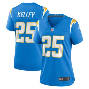 Joshua Kelley Los Angeles Chargers Womens Player Game Jersey - Powder Blue Nfl