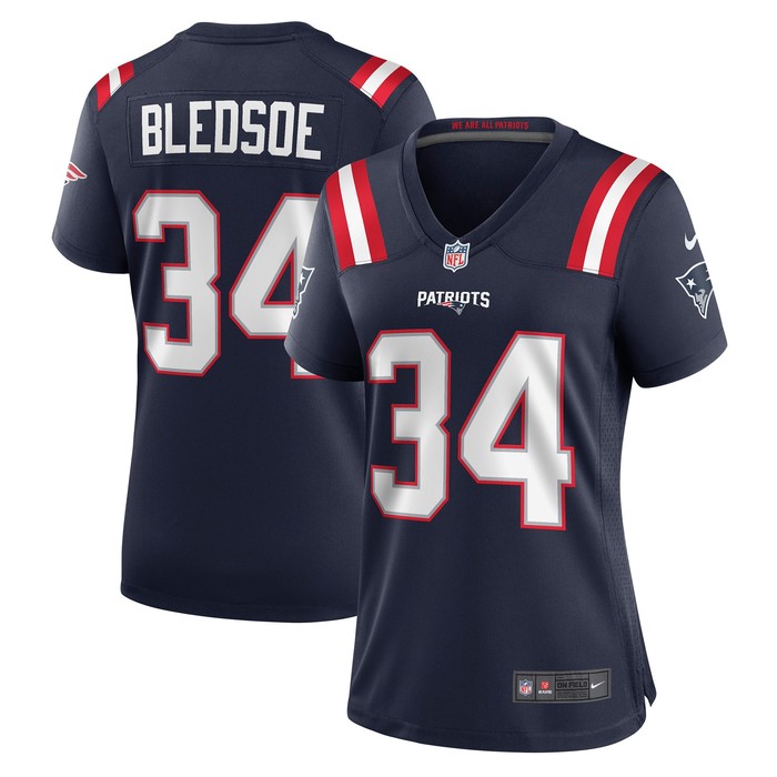 Joshuah Bledsoe New England Patriots Womens Game Jersey - Navy Nfl