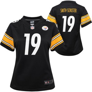 Juju Smith-schuster Pittsburgh Steelers Nike Girls Youth Game Jersey - Black