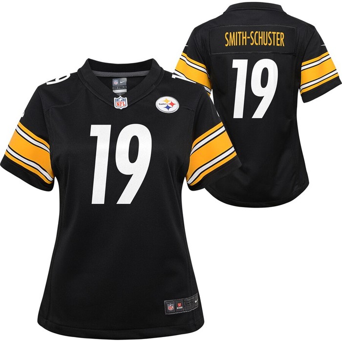 Juju Smith-schuster Pittsburgh Steelers Nike Girls Youth Game Jersey - Black