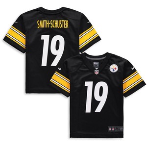 Juju Smith-schuster Pittsburgh Steelers Nike Preschool Player Game Jersey - Black