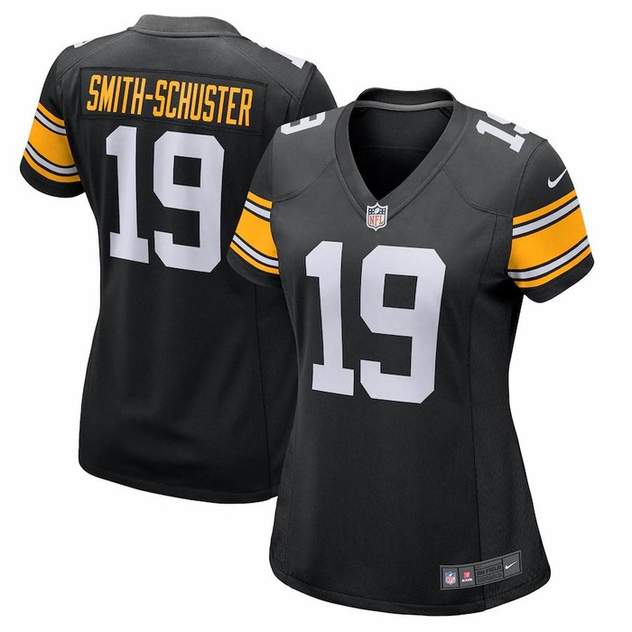 Juju Smith-schuster Pittsburgh Steelers Nike Womens Alternate Game Jersey - Black