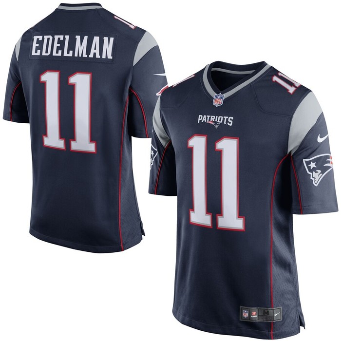 Julian Edelman New England Patriots Nike Game Jersey - Navy Blue