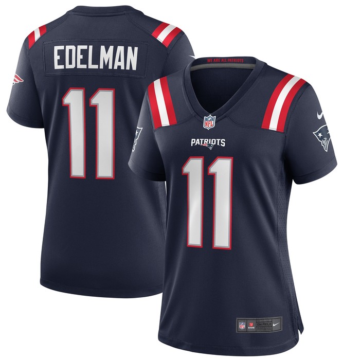 Julian Edelman New England Patriots Womens Game Jersey Navy Nfl