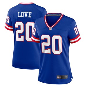 Julian Love New York Giants Womens Classic Player Game Jersey - Royal Nfl