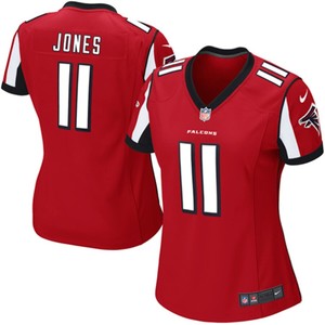 Julio Jones Atlanta Falcons Nike Womens Game Jersey - Red