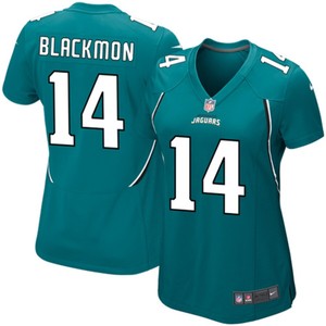 Justin Blackmon Jacksonville Jaguars Historic Logo Nike Womens Game Jersey