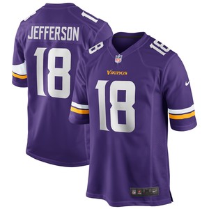 Justin Jefferson Minnesota Vikings Player Game Jersey - Purple Nfl