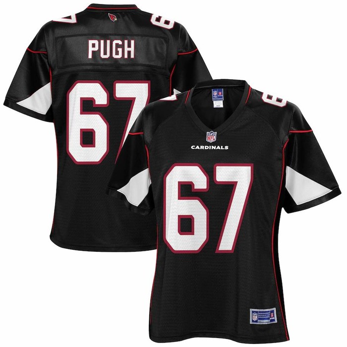 Justin Pugh Arizona Cardinals Nfl Pro Line Womens Alternate Player Jersey - Black