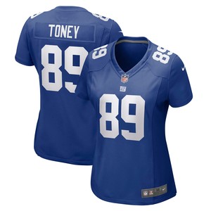 Kadarius Toney New York Giants Womens Game Player Jersey - Royal Nfl