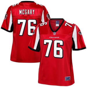 Kaleb Mcgary Atlanta Falcons Nfl Pro Line Womens Team Player Jersey - Red