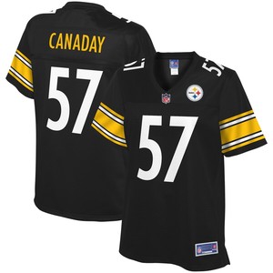 Kameron Canaday Pittsburgh Steelers Nfl Pro Line Womens Player Jersey - Black