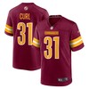 Kamren Curl Washington Commanders Player Game Jersey - Burgundy Nfl