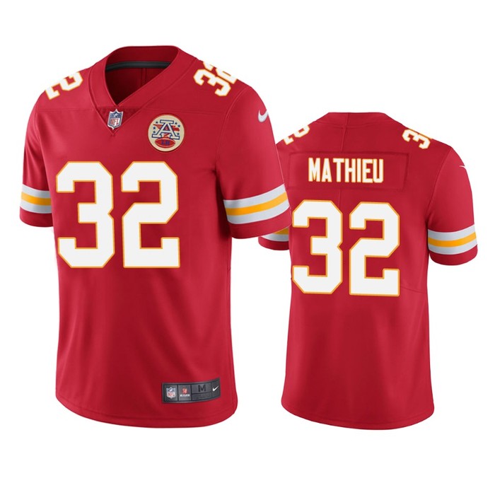 Kansas City Chiefs #32 Tyrann Mathieu Red Vapor Untouchable Limited Jersey - Mens