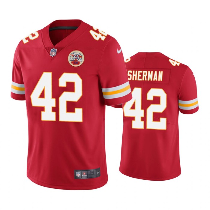 Kansas City Chiefs Anthony Sherman Red Nike Color Rush Limited Jersey