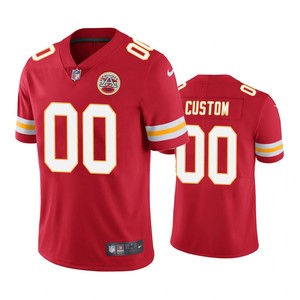 Kansas City Chiefs Custom Red Nike Color Rush Limited Jersey