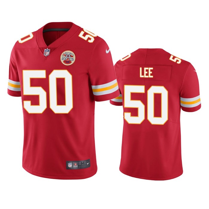 Kansas City Chiefs Darron Lee Red Vapor Limited Jersey