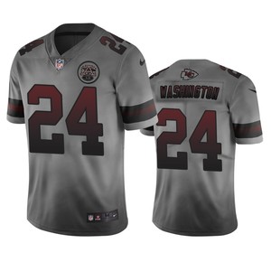 Kansas City Chiefs Deandre Washington Smoky City Edition Vapor Limited Jersey