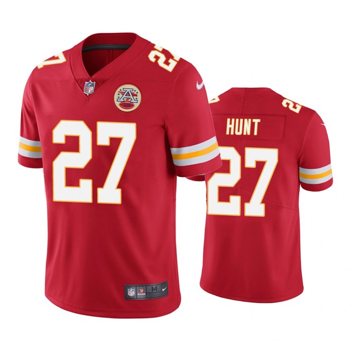 Kansas City Chiefs Kareem Hunt Red Nike Color Rush Limited Jersey