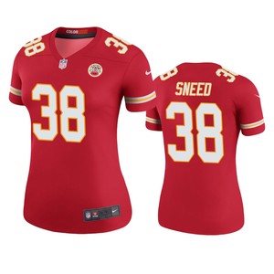 Kansas City Chiefs Ljarius Sneed Red Color Rush Legend Jersey - Cocomos