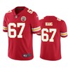 Kansas City Chiefs Lucas Niang Red Vapor Limited Jersey