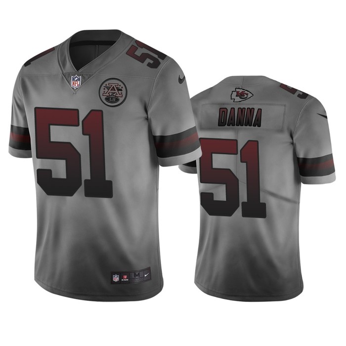 Kansas City Chiefs Michael Danna Smoky City Edition Vapor Limited Jersey