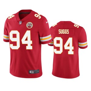 Kansas City Chiefs Terrell Suggs Red Vapor Limited Jersey