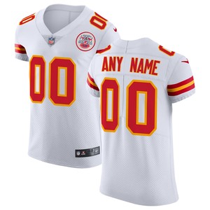 Kansas City Chiefs Vapor Untouchable Elite Custom Jersey - White Custom Jerseys Nfl