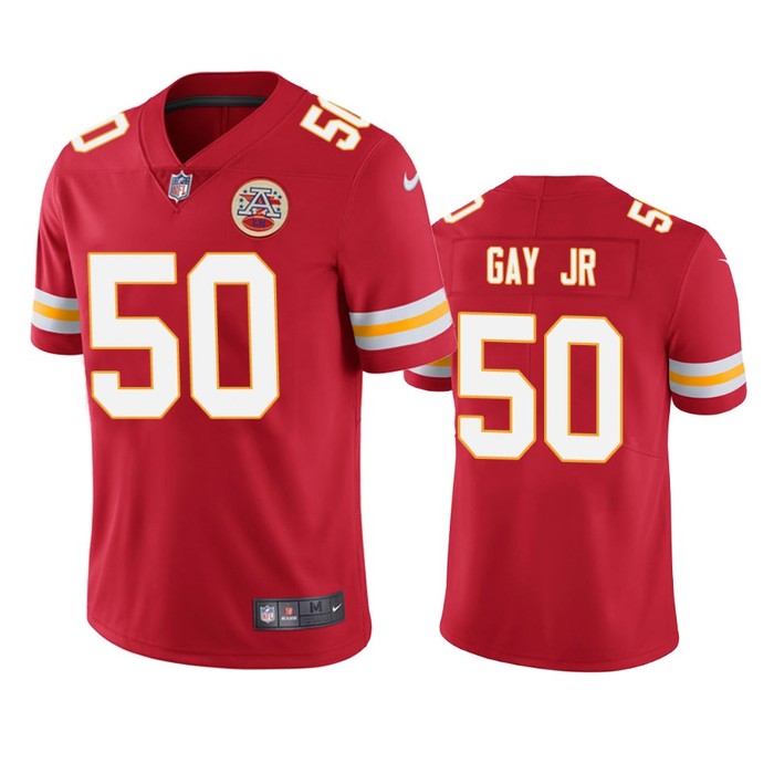 Kansas City Chiefs Willie Gay Jr. Red 2020 Nfl Draft Vapor Limited Jersey