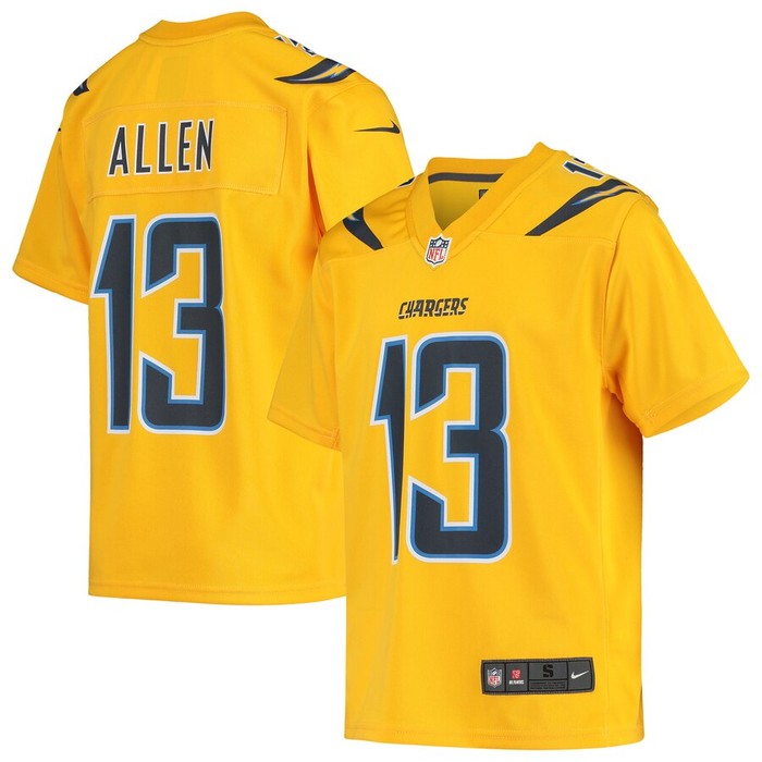 Keenan Allen Los Angeles Chargers Nike Youth Inverted Game Jersey - Gold