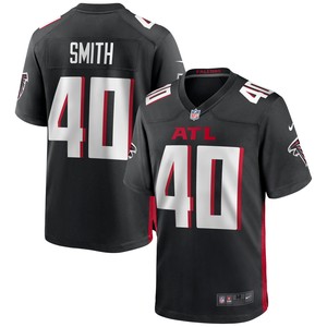 Keith Smith Atlanta Falcons Game Jersey - Black Nfl