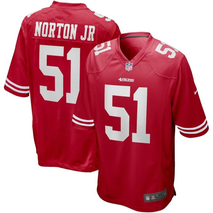 Ken Norton Jr. San Francisco 49ers Nike Game Retired Player Jersey - Scarlet