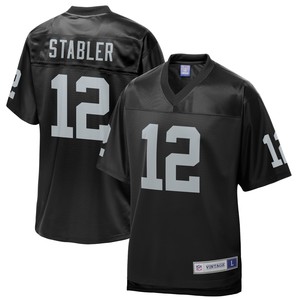 Ken Stabler Las Vegas Raiders Nfl Pro Line Retired Team Player Jersey - Black Nfl