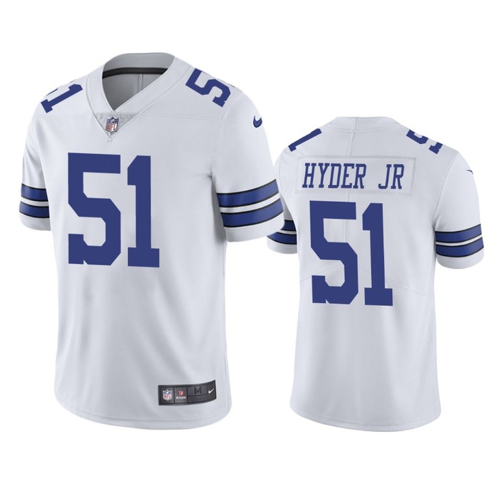 Kerry Hyder Jr Dallas Cowboys White Vapor Limited Jersey