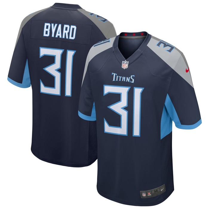 Kevin Byard Tennessee Titans Game Jersey - Navy Nfl