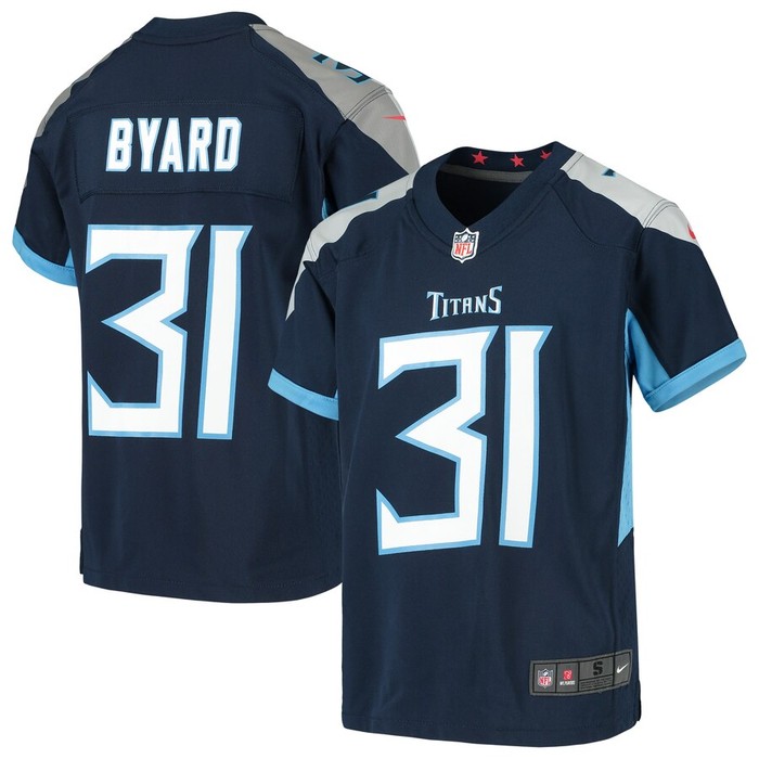 Kevin Byard Tennessee Titans Nike Youth Game Jersey - Navy