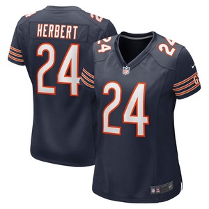 Khalil Herbert Chicago Bears Womens Game Jersey - Navy Nfl