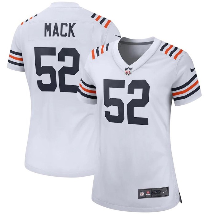 Khalil Mack Chicago Bears Nike Womens 2019 Alternate Classic Game Jersey - White